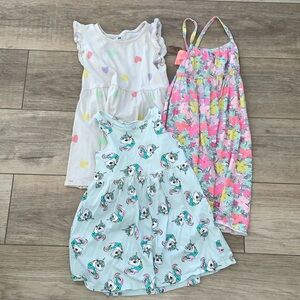 lot of three size 3T toddler girls clothes